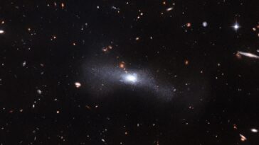 Qu'est-ce qu'il y a dans un nom?  Le télescope spatial Hubble capture la galaxie SDSS J103512.07+461412.2