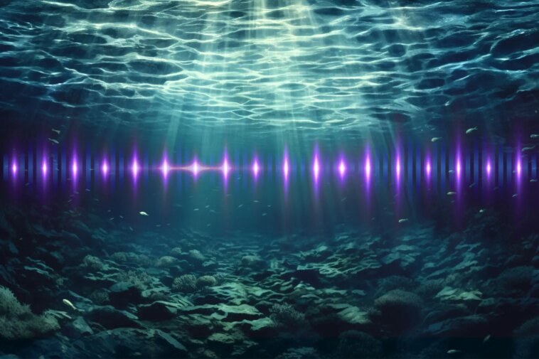 Underwater Communications Art Concept
