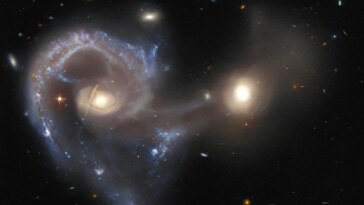 Symphonie de Seyfert : Hubble présente une collision galactique à couper le souffle