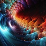 Abstract Biophysics Concept