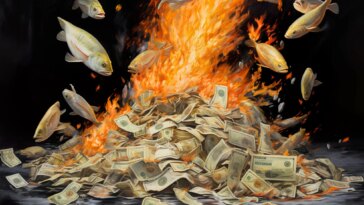 Money Trout on Fire