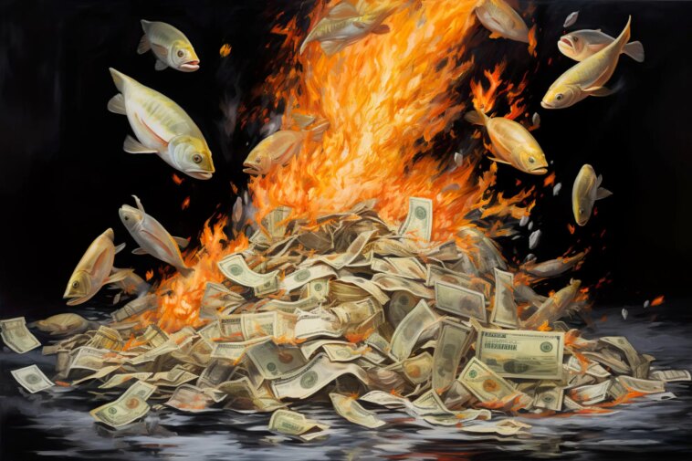 9 milliards de dollars gaspillés – 40 ans de dépenses de conservation ne parviennent pas à améliorer les stocks de poissons sauvages du bassin du Columbia Money Trout on Fire