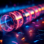 Miniature Particle Accelerator Art Concept