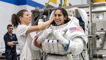 Affrontement dans l'espace : écouvillonnage pour détecter les microbes survivant dans le vide de l'espace et remplacement du matériel de la station