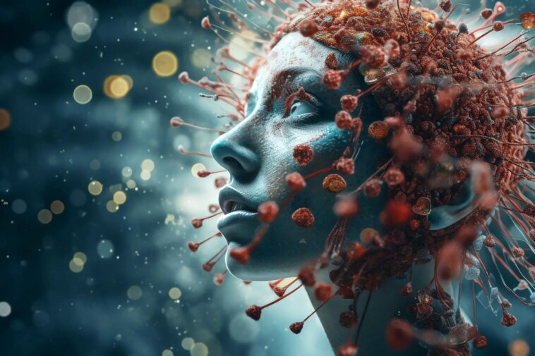 Virus Sick Long Impact Art Concept