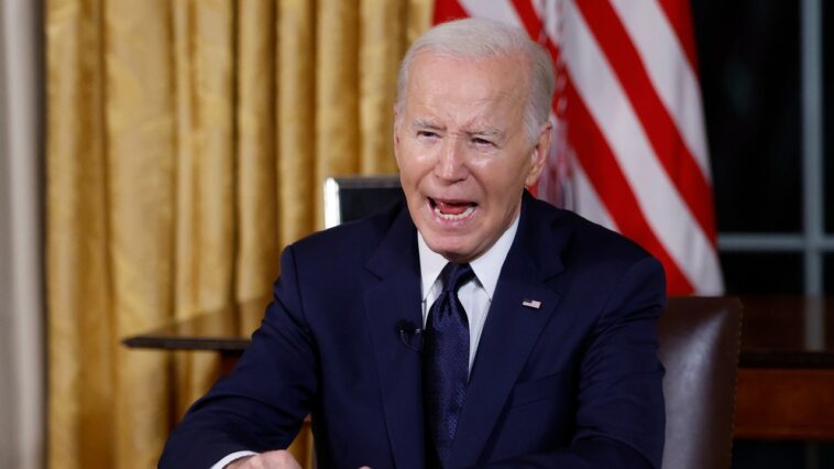 Biden dévoile un programme d’aide étrangère de 105 milliards de dollars alors que les troubles se poursuivent Biden dévoile un programme d’aide étrangère de 105 milliards de dollars alors que les troubles se poursuivent
