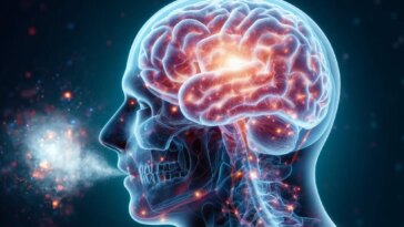 Brain Regions Sudden Unexpected Death in Epilepsy Art Concept