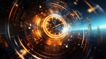 Fast Physics Time Art Illustration