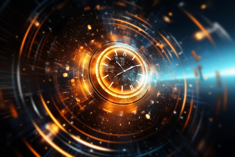 Fast Physics Time Art Illustration