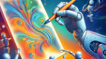 Artificial Intelligence Robot Art