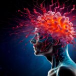 De la toux due au COVID aux problèmes cognitifs : démêler le lien avec la maladie d'Alzheimer Infection Neurodegeneration Art Concept