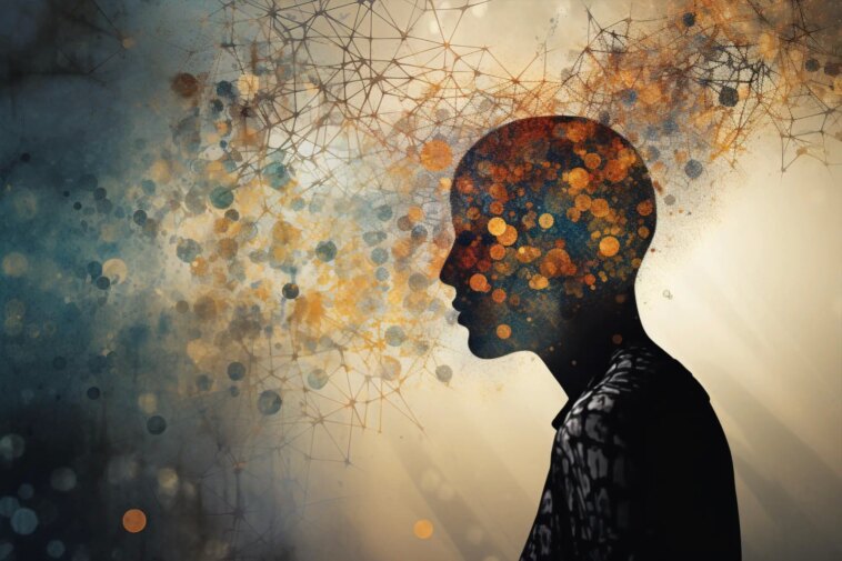 Analyzing Depression Art Concept Illustration