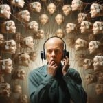 Man Listening Science Hearing Art Concept