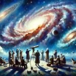 GALAXY CRUISE : des astronomes et des détectives citoyens découvrent des secrets galactiques Astronomers Art Illustration