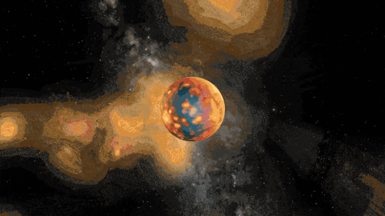 Earth Impact Mantle Materials