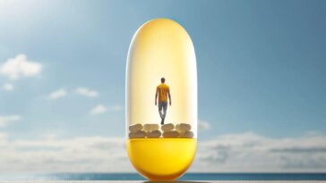 Exercise Pill Concept