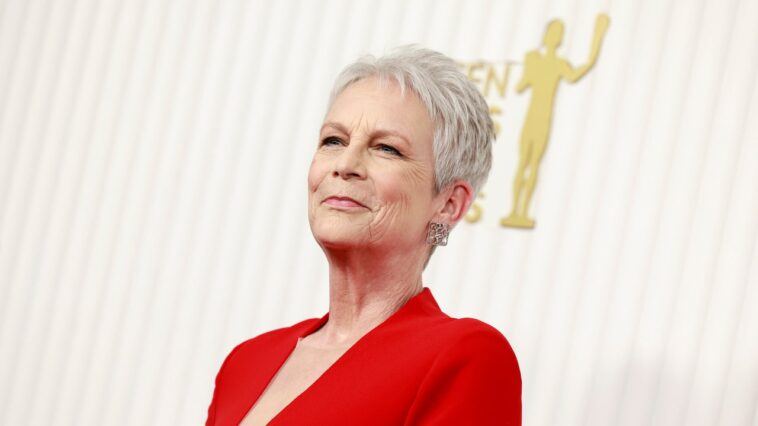 Jamie Lee Curtis pense que Pamela Anderson mène la « révolution » sans maquillage Jamie Lee Curtis pense que Pamela Anderson mène la « révolution » sans maquillage
