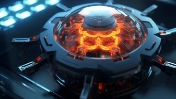 AI Nanoelectronic Device Art