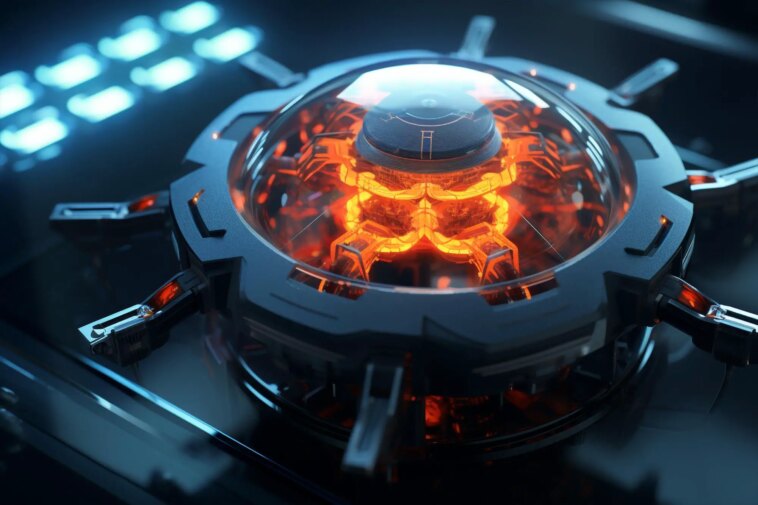 AI Nanoelectronic Device Art