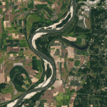 La chaleur excessive et la sécheresse ont des conséquences néfastes : le Mississippi est extrêmement desséché Mississippi River Parched