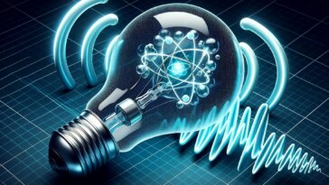 Atomic Physics Radio Waves Concept Art