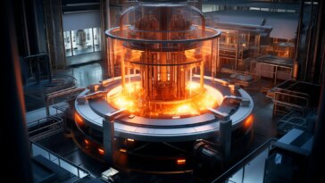 Nuclear Reactor Technology Lab Art Concept
