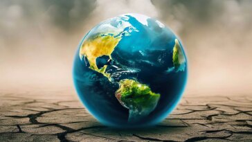 Earth Climate Change Art