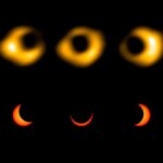 Solar Eclipse Radio Images