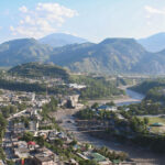 Manifestations en Azad Jammu-et-Cachemire : causes, impacts et voie à suivre Muzaffarabad in Pakistan-controlled Kashmir, modified, cc Sammee.mushtaq, https://commons.wikimedia.org/wiki/File:New_muzaffarabad_city_view.JPG