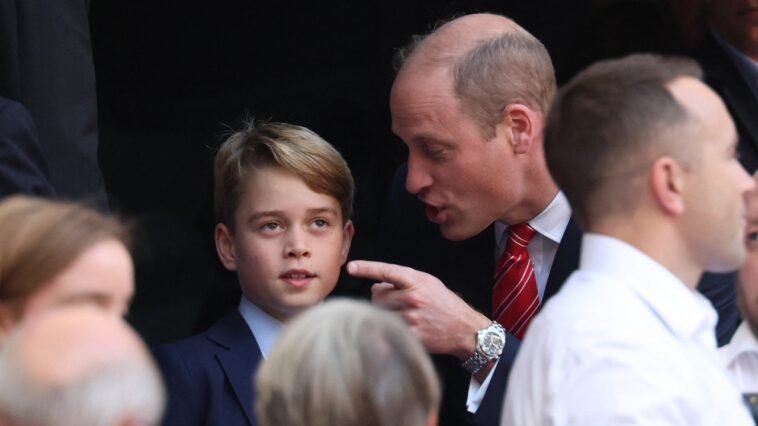 Prince George « rentré dans la pizza » à la Coupe du Monde de Rugby Prince George « rentré dans la pizza » à la Coupe du Monde de Rugby