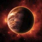 Hot Jupiter Exoplanet Art Illustration