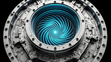 Integrated Vortex Emitter Art Concept