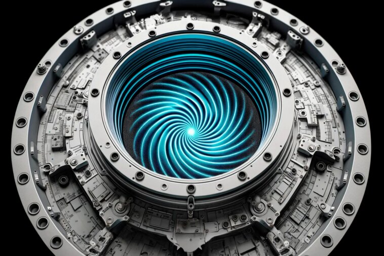 Integrated Vortex Emitter Art Concept