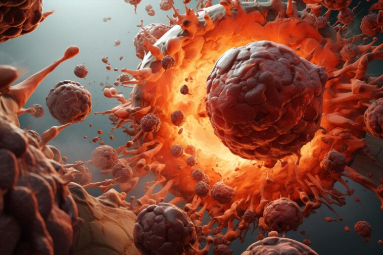 Cell Destruction Art Concept