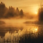 Foggy Pond Concept Art