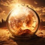 Global Warming Earth Climate Crisis Art Concept Illustration