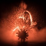 Dangerous COVID Coronavirus Variant Concept