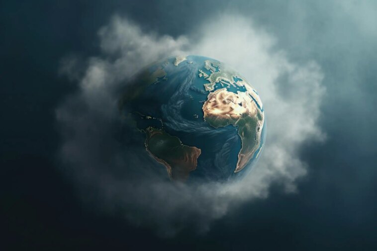 Une étude mondiale, la première en son genre, sur la pollution par la fumée révèle des résultats alarmants Earth Covered in Smoke Pollution