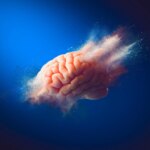 Exploding Brain Dementia Concept