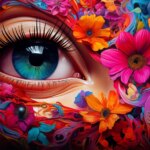 Watching Vivid Colors Smells Art Concept