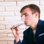 Teen Vaping eCigarette