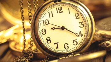 Aging Time Clock Concept