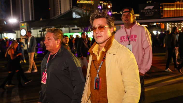 Le Grand Prix de Las Vegas amène Brad Pitt, Rihanna, Lupita Nyong'o et d'autres stars sur le Strip