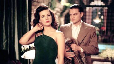 À quel film de Leonardo DiCaprio la robe d'anniversaire de Kate Beckinsale faisait-elle référence ?