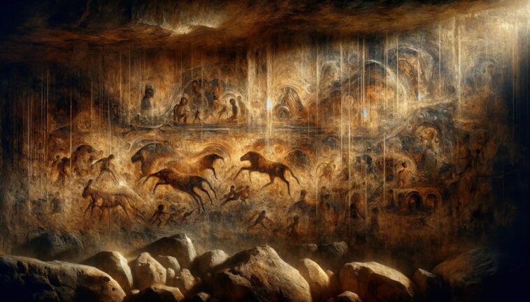 Mystical Cave Art
