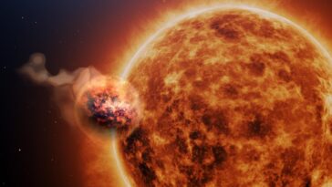 Atmosphère extraterrestre : Webb détecte de la vapeur d'eau, du dioxyde de soufre et des nuages ​​de sable dans une exoplanète voisine