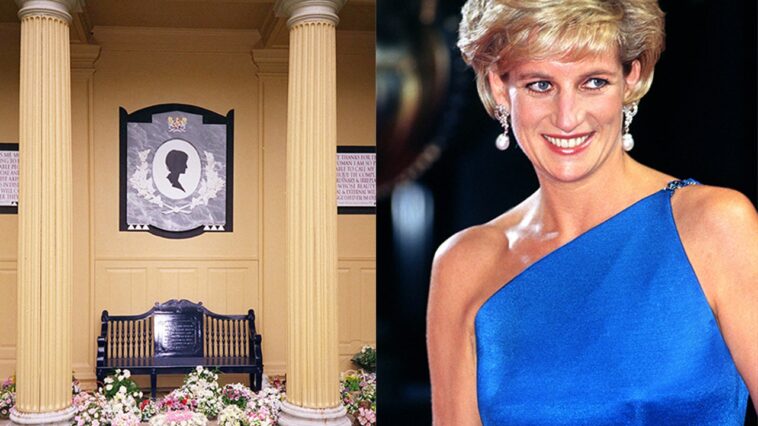 Charles Spencer visite le mémorial d'Althorp House en l'honneur de sa défunte sœur, la princesse Diana