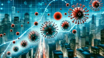 COVID Virus Evolution Concept Art