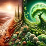 Evolution Complex Life Art Concept