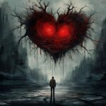 Des cœurs en jeu : l’anxiété et la dépression, accélérateurs silencieux des maladies cardiovasculaires Depression Anxiety Heart Health Concept Art Illustration